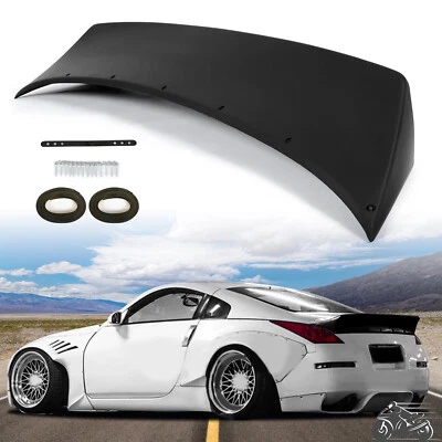 For 2003-2008 Nissan 350Z Rear Trunk Spoiler Wing Ducktail Lip Painted - Image 1 of 4