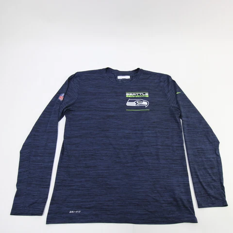 Seattle Seahawks Nike NFL On Field Apparel Nike Tee Long Sleeve Shirt Men's Cover