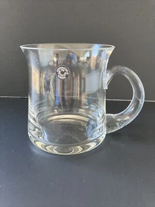 Taza de cerveza Benedict hecha a mano en Rumania vidrio de cristal de plomo fino 16 oz/500 ml - Imagen 1 de 8