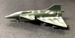 Avión militar vintage Zee Toys Saab AJ 37 Viggen juguete fundido a presión Dyna Flites - Imagen 1 de 6