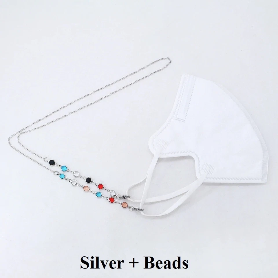 Анти потеря лицо маска держатель/маска ремень/уши предохранитель ожерелье/настоящий ручной работы - Изображение 1 из 4