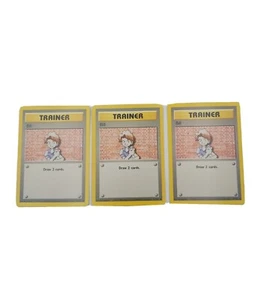 3er Set Pokémon Karten TCG Bill Base Set 91/102 Regular Unlimited Common - Bild 1 von 5