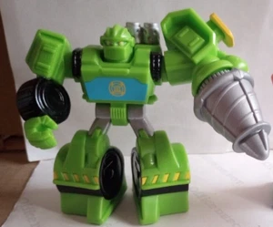 Transformers Rescue Bots Boulder The Construction Bot Action Figure Hasbro - Picture 1 of 21