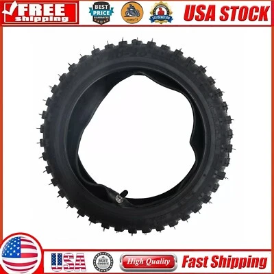 2.50x10 2.50-10 10" Tire & Tube For CRF50F XR50 PW80 PW50 TTR50 Dirt Bike DRZ70 - Image 1 of 4