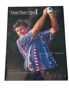 1996 PGA GOLF Doral-Ryder Open Nick Faldo Program Players Guide Greg Norman Wins - Picture 1 of 6