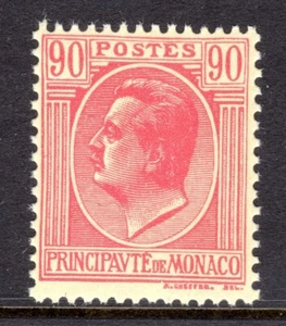 Monaco Scott #  83 F/VF MNH 1927 90 Centime Prince Louis II - Picture 1 of 1