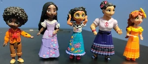 Lot de 5 figurines personnages Disney Encanto jouets 3" cake toppers - Photo 1/3
