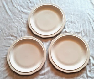 Pfaltzgraff Heritage White Dinner Plates 10 1/4" Lot of 3 Octagonal - Picture 1 of 4