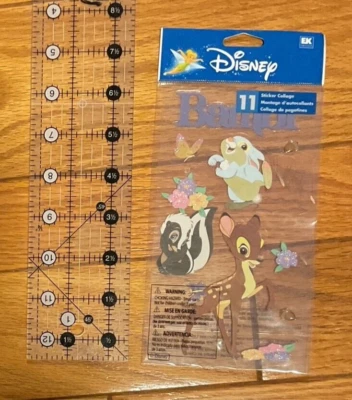 Disney+Jolee's Boutique~Bambi~Thumper~Flower~Dimensional Scrapbook Sticker~NIP - Image 1 of 2