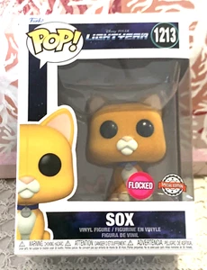 FUNKO POP VINYL BUZZ LIGHTYEAR TOY STORY SOX #1213 FLOCKED SPECIAL EDIITON - Picture 1 of 7