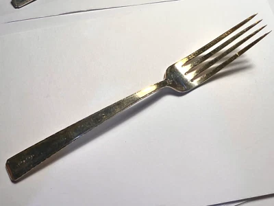 One Towle  Sterling Old Lace Pattern Dinner Fork - Image 1 of 4