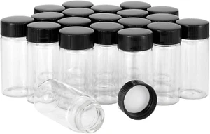 Kesell 20-Pack Glass Vials with Caps - Small Vials for Essential Oil, and Sample - Picture 1 of 12