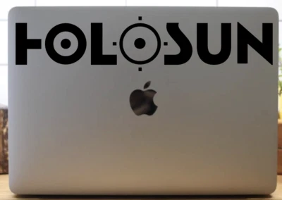 Holosun Gun Sights Logo Decal- Shooting Sticker- Gun Decal- Vinyl Decal