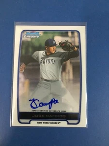 F114,955 2012 Bowman Chrome Prospect Autographs #JC Jose Campos - Picture 1 of 1