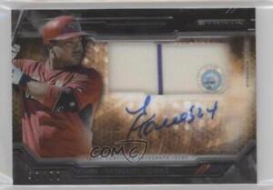 2015 Strata Clearly Authentic Relics Black /50 Yasmany Tomas Rookie Auto RC