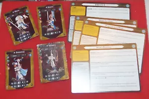 Warhammer Myari's Purifiers Warband Cards Card Set Underworlds Lumineth Lords - Picture 1 of 6