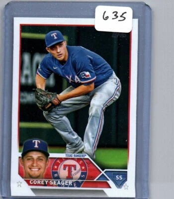 2023 Topps Series 1 - Corey Seager #315 - Image 1 of 2