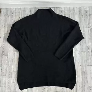 Cashmere Company Wolle Kaschmir Tunika High Neck Pullover EU44/ USM Oversized Arbeit - Bild 1 von 9