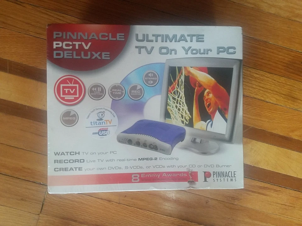 Pinnacle Systems PCTV Deluxe EXT USB MPEG 2 Watch/record TV