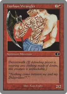 Magic The Gathering UNGLUED HURLOON WRANGLER red card MTG - Picture 1 of 1