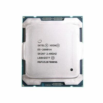 Intel Xeon E5-2680 V4 2.4GHz 14 Core 28 Threads LGA 2011-3 SR2N7 CPU processor - Image 1 of 4