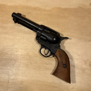 Denix Civil War BKA98 Antique Black Non-Firing Revolver Metal Body Actual Size - Picture 1 of 18
