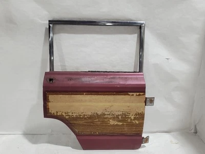 1984 1991 Jeep Grand Wagoneer OEM porta traseira direita nua carcaça sem ferrugem  - Imagem 1 de 4