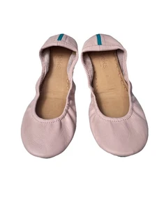 Zapatos cómodos clásicos plegables Tieks by Gavrieli Ballet planos de cuero rosa talla 8 - Imagen 1 de 8
