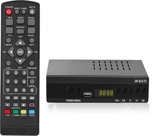 Decoder Digitale Terrestre 2025, Decoder DVB-T2 H.265 HEVC Main 10Bit, Ricevitor - Foto 1 di 12
