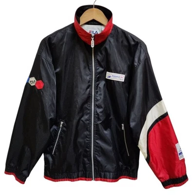 Vintage Fila World Cup France 98 Jacket Mens Sz XS Zip Windbreaker Oversized S M - Image 1 of 4
