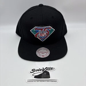 Vintage 75th anniversary TEAM NFL snapback hat Sports Specialties 90s Black - Picture 1 of 11