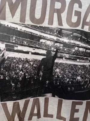 Moletom com capuz edição limitada Morgan Wallen 2024 Minneapolis Tour 2XL - Imagem 1 de 4