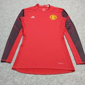 Camiseta de compresión Manchester-United 2016/2017 para hombre talla M roja Adidas Techfit - Imagen 1 de 14
