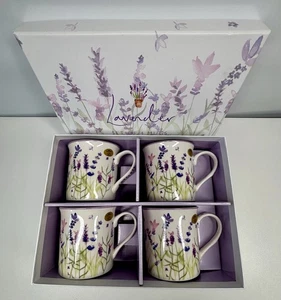 Juego de 4 tazas de porcelana fina Jennifer Rose Gallery The Leonardo Collection LP94059 - Imagen 1 de 16