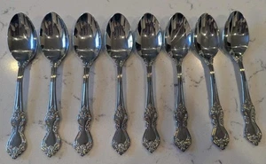 8 x Reed & Barton Duchess of Marlborough Heritage Oval Soup Spoons  - Picture 1 of 5