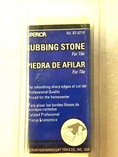 Superior Tile Rubbing Stone 531228 Non-Marring, 60 Grit, White 83-821A, 8x2x1"