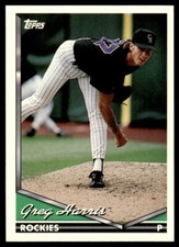 1994 Topps #18 Greg Harris Colorado Rockies