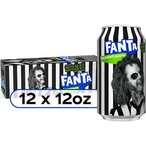 ENVÍO GRATUITO - PAQUETE DE 12 LATAS FANTA BEETLEJUICE Soda Pop Mejor para 28/04/25 - Imagen 1 de 3