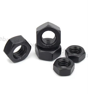M2-M30 Metric Full Thread Hex Hexagonal Head Nut Carbon Steel - Picture 1 of 12