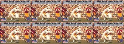 (8) 1990-91 Pro Set Super Bowl 160 Football #141 Garo Yepremian Dolphins Lot - Image 1 of 2
