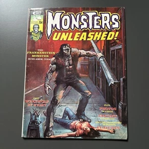 MONSTERS UNLEASHED NR. 6 - FRANKENSTEIN - JUNI 1974 - Bild 1 von 6