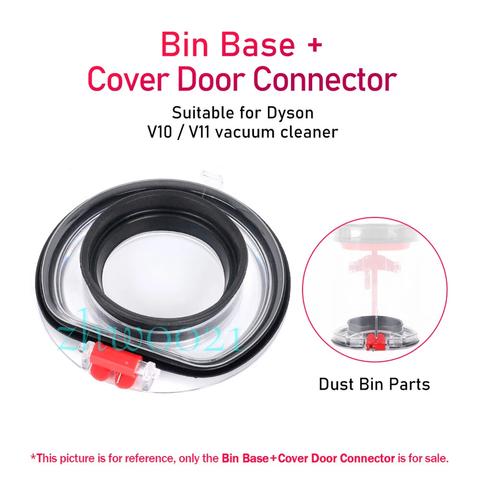 Bin Base ＆ Cover Door Connector for Dyson V10/V11 Vacuum Cleaner Dust Bin Part - Image 1 of 4