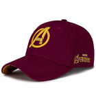 Mens Marvel The Avengers Baseball Cap Adjustable Strapback Sun Visor Brim Hat UK