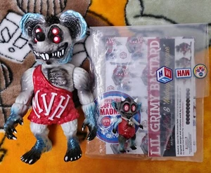 Mutant Vinyl Hardcore Lil Grimy Bastard Rat Fink Sofubi Vinyl MVH nagnagnag - Picture 1 of 5