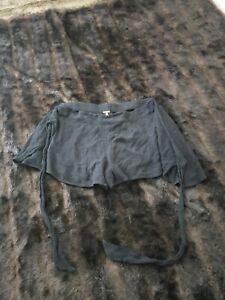 Free People Womens XS Black Casual Shorts