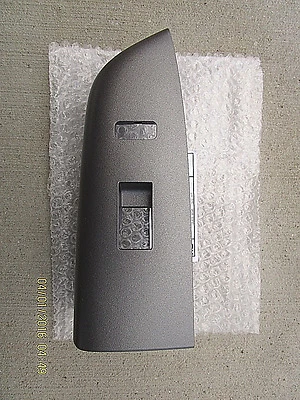 07-13 TOYOTA TUNDRA PASAJERO LADO DERECHO INTERRUPTOR VENTANA ELÉCTRICA BISEL MOLDURA GRIS NUEVO Foto 1 de 2