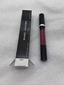 Marc Jacobs Le Marc Liquid Lip Crayon 330 FLAMING-OH! Electric Pink Full Size - Picture 1 of 9