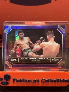 2024 TOPPS CHROME UFC PURPLE REFRACTOR #35 FERNANDO PADILLA RC - Picture 1 of 1