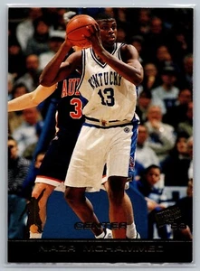 1998 Presseausweis - Nazr Mohammed #2 (RC) Kentucky NCAA Basketballkarte - Bild 1 von 2