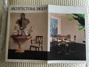 PRISTINE“ARCHITECTURAL DIGEST” MAGAZINE MAY 1980 EXCELLENT-CONTENTS PHOTOS- - Picture 1 of 4